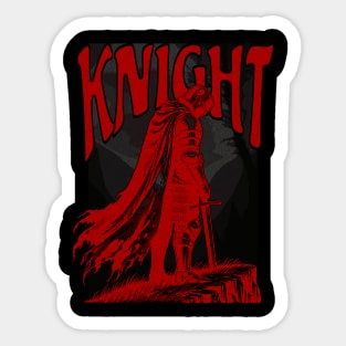 RED Knight Sticker